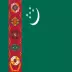 Флаг Новый туркменский манат